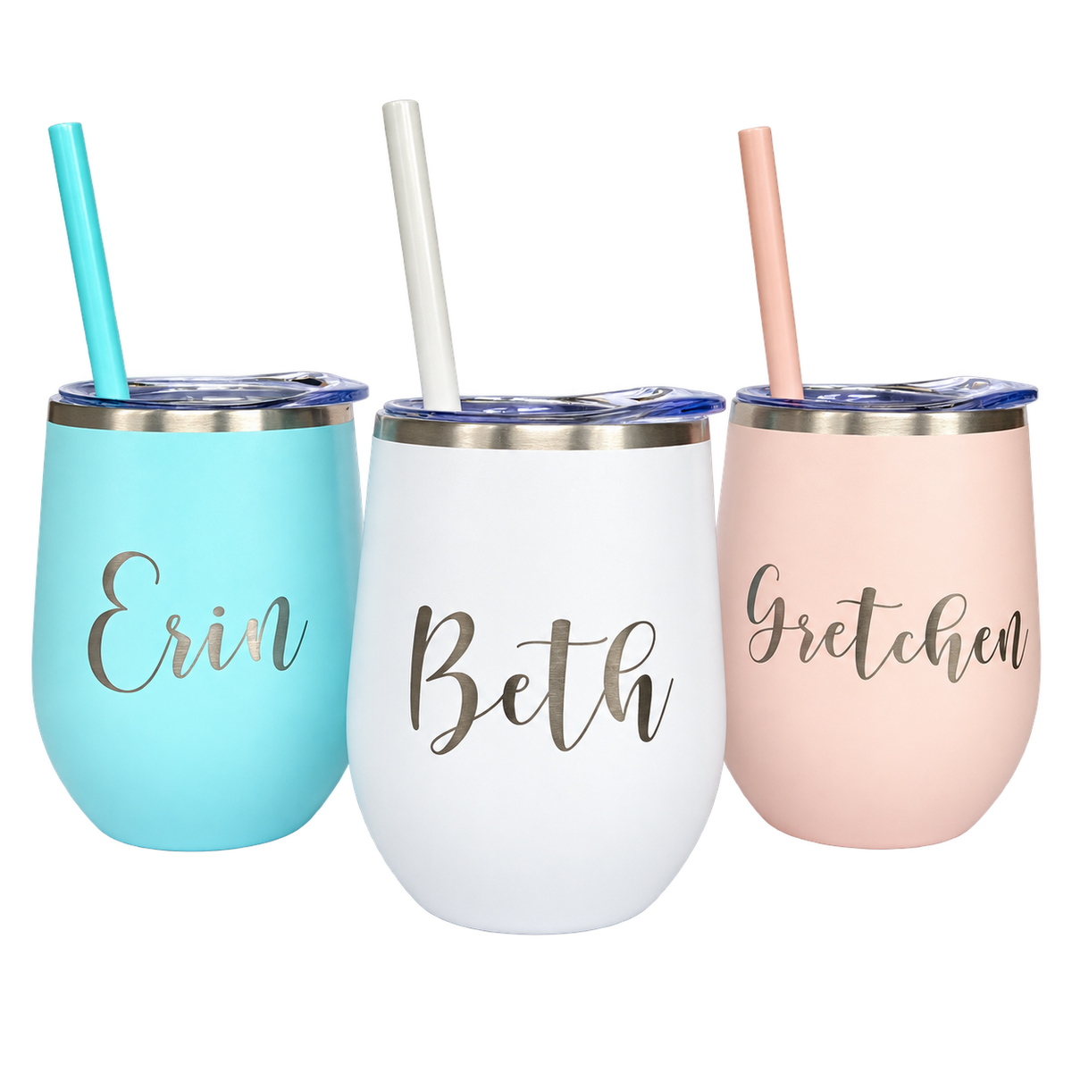 Personalized 12 oz Wine Tumbler