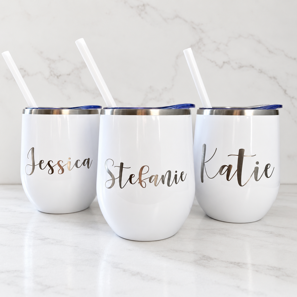 Personalized 12 oz Wine Tumbler