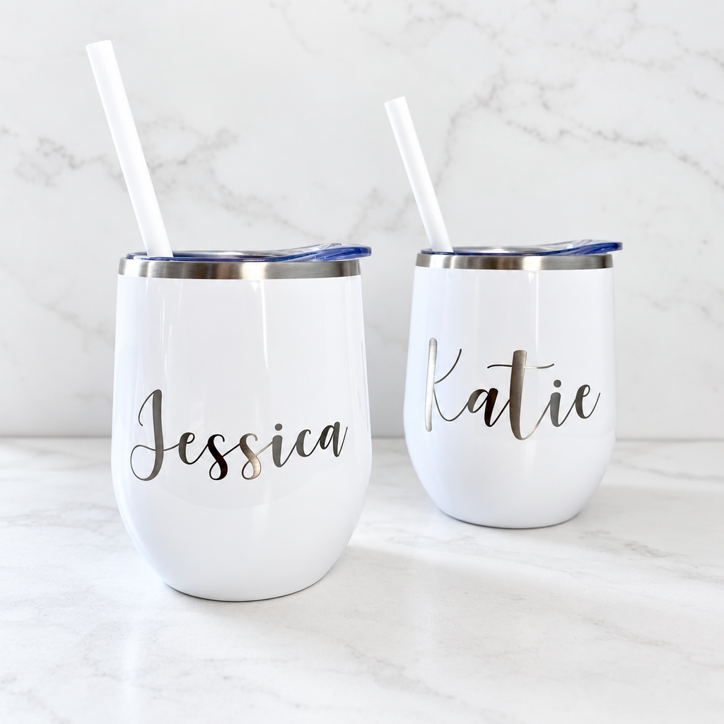 Personalized 12 oz Wine Tumbler