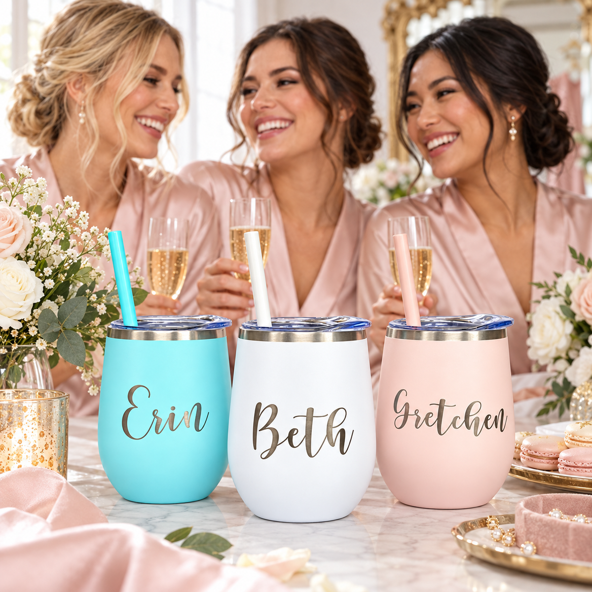 Personalized 12 oz Wine Tumbler