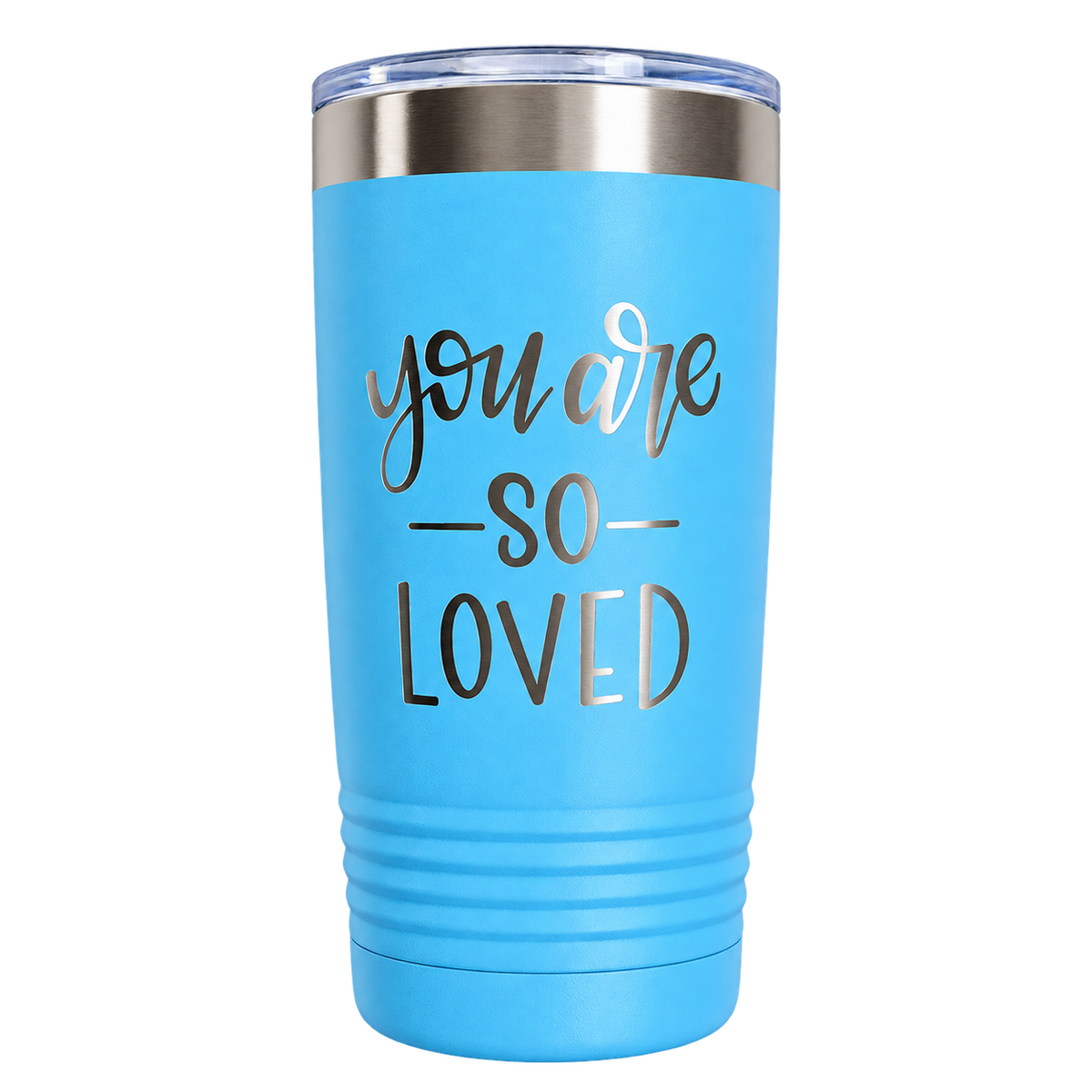 20 oz Engraved Tumbler - “You Are So Loved”