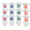 Varsity Baby Milestone Onesies® Set – Monthly Bodysuits