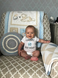 Half Birthday Onesie® || 1/2 Birthday Shirt with Name || Half Birthday Outfit || Personalized 1/2 Birthday Onesie®
