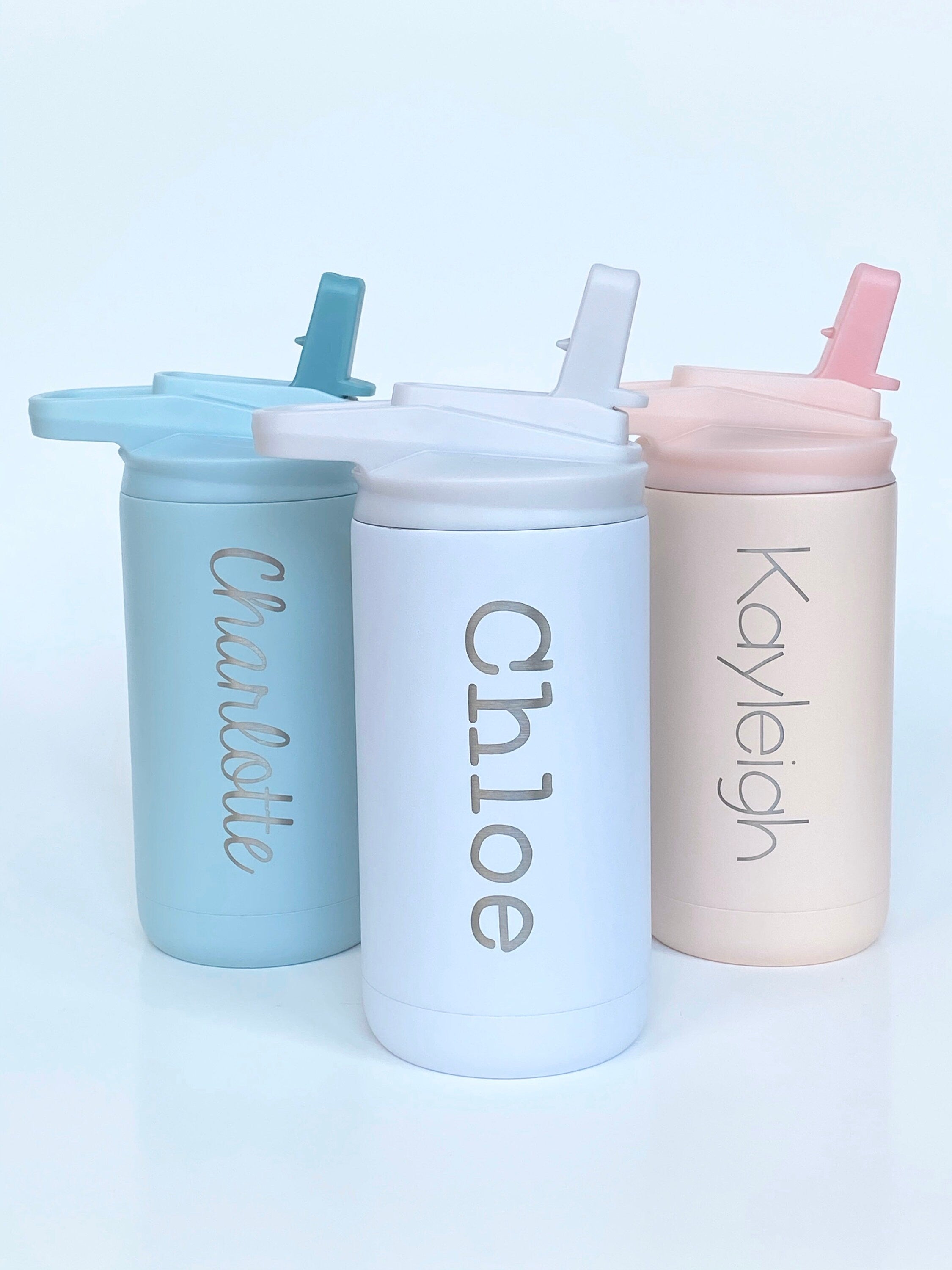 Back to School SALE | Free Shipping | Engraved Kids Water Bottle with Name | Personalized Cup | School Sports Daycare