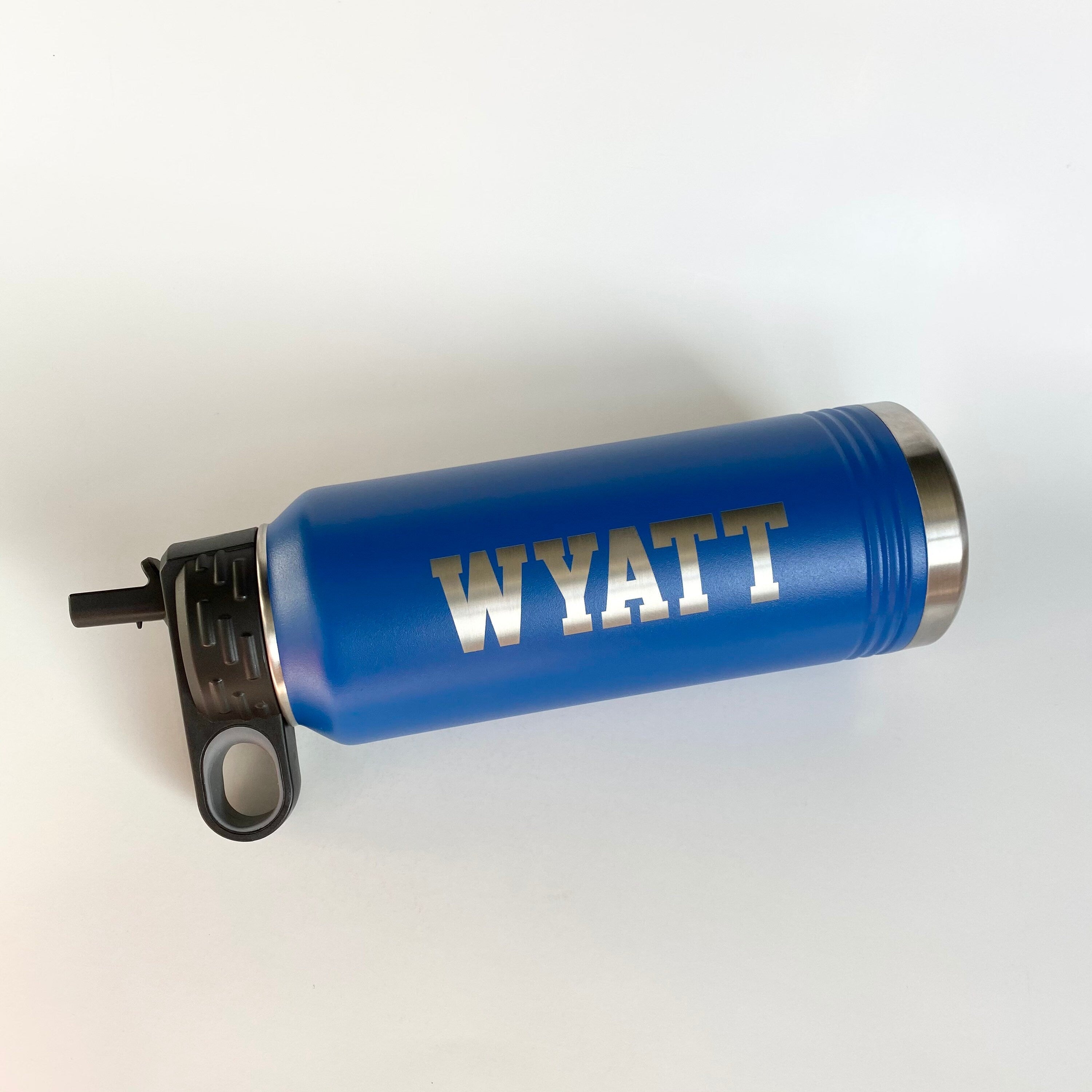 Laser Engraved Water Bottle || Back to School || Custom Cup with Name or Logo || Personalized Tumbler || Sports Bottle Team Gift